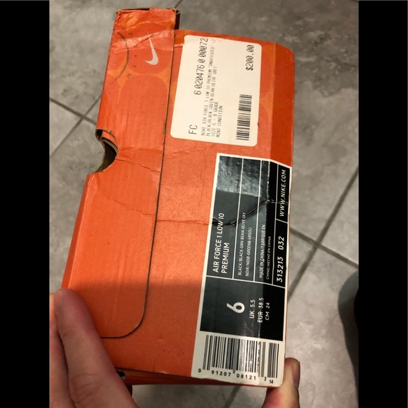 Nike Air Force 1 Low IO Premium “Undefeated” - Picture 3 of 15